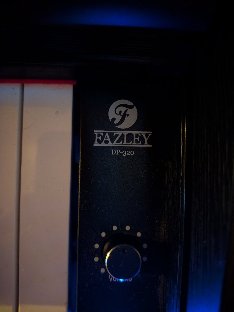 Foto 5 van Fazley DP-320-BK digitale piano zwart met kruk