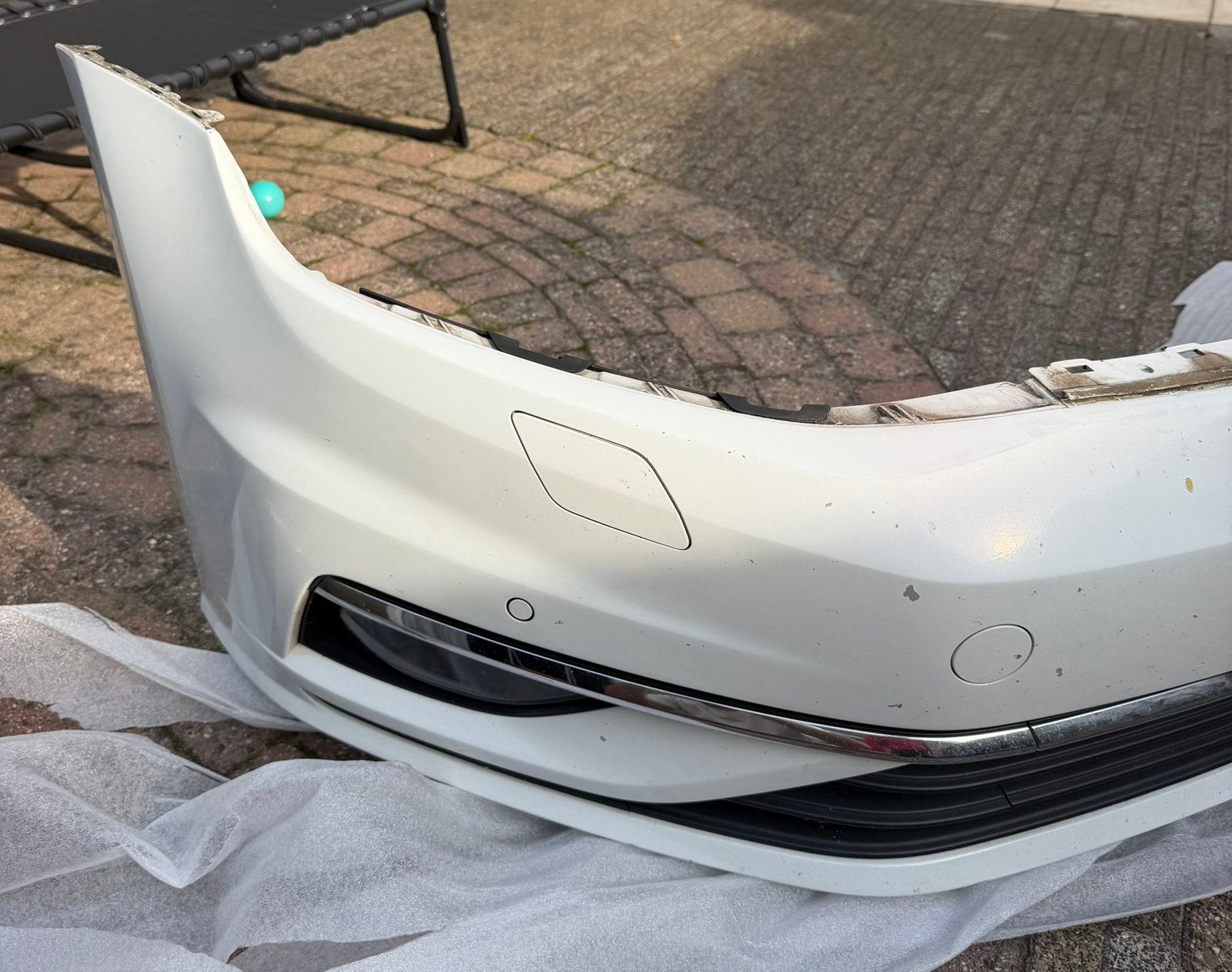 Volkswagen Golf 7.5 (Facelift) ORIGINELE voorbumper LC9A, Auto-onderdelen, Ophalen, Voor, Volkswagen, Bumper