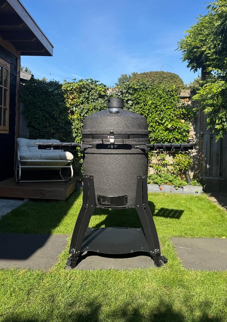 Kamado BBQ - 49 cm - Premium & Compleet! 22 inch, Ophalen of Verzenden, Nieuw