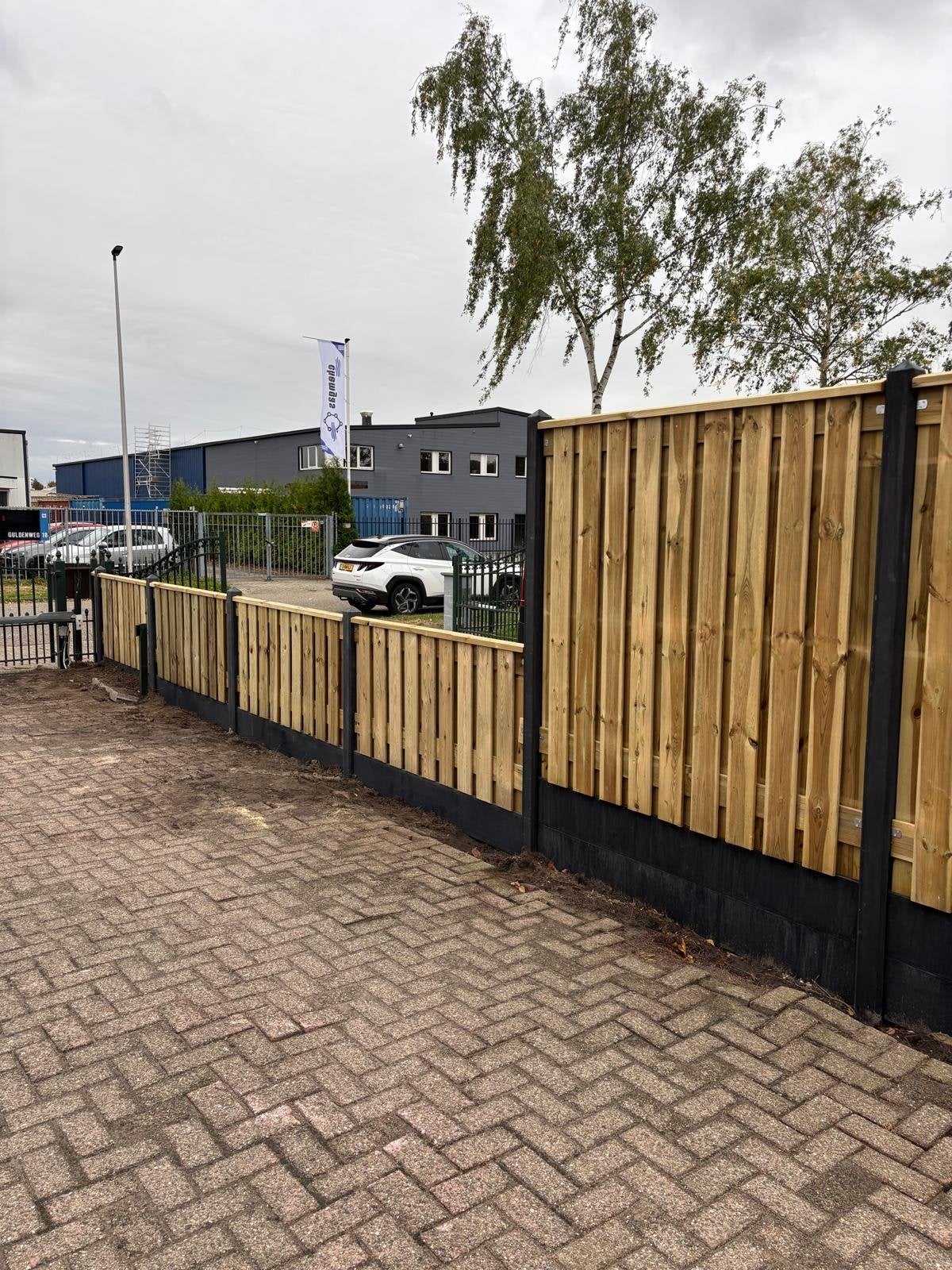 Schutting plaatsen | Schuttingen + montage | Scherpe prijs, Tuin en Terras, 1 tot 2 meter, Minder dan 3 meter, Nieuw, Ophalen of Verzenden