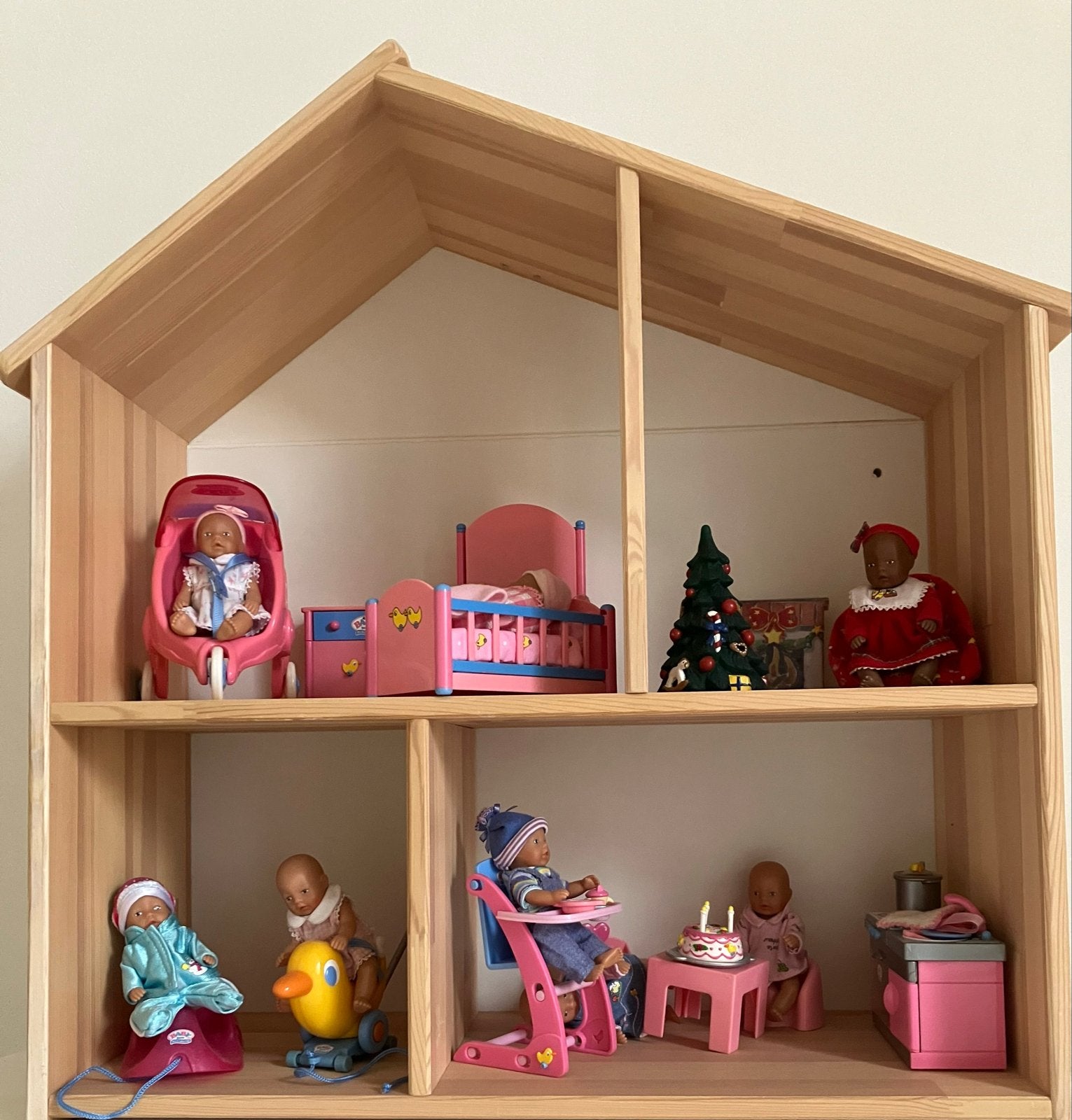 Baby Born poppenhuis met meubels en accessoires, Ophalen, Gebruikt, Meisje