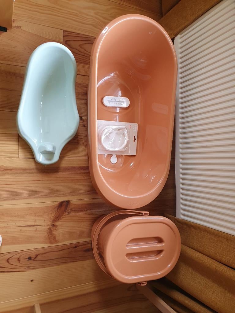 Set Bebe-jou badje, luieremmer, badinzet, slang en thermomet, Ophalen, Badje, Bébé-jou