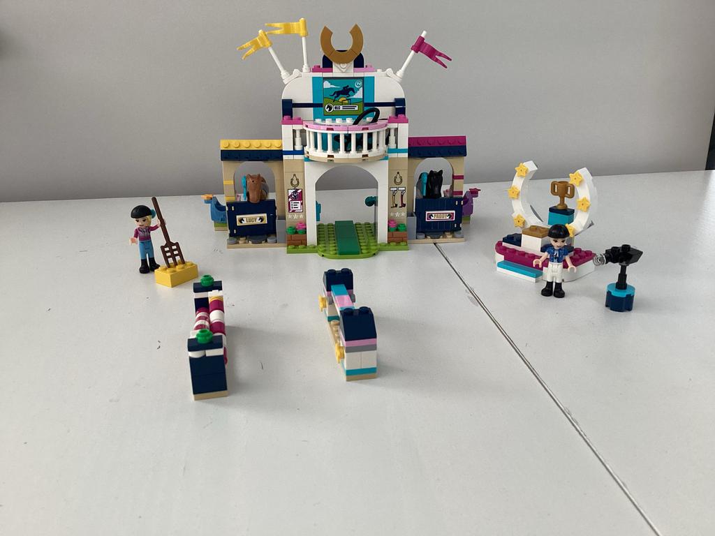 Lego Friends 41367 Stephanie's Paardenshow, Compleet, Lego, Friends, Ophalen of Verzenden