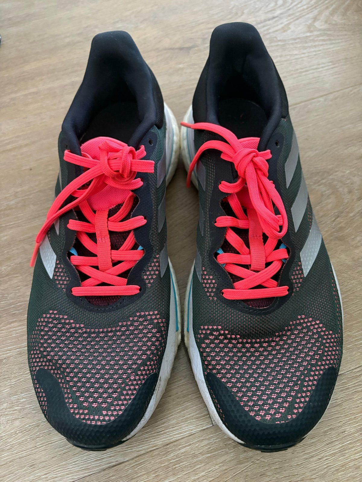 Adidas Solar Glide hardloopschoenen - Maat 43 1/3, Kleding | Dames, Ophalen of Verzenden, Gedragen, Zwart, Sportschoenen