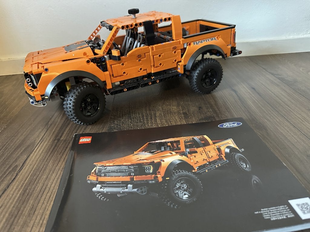 LEGO Technic Ford F-150 Raptor 42126 - Zo goed als nieuw, Lego, Inclusief instructies, Ophalen of Verzenden, Zo goed als nieuw