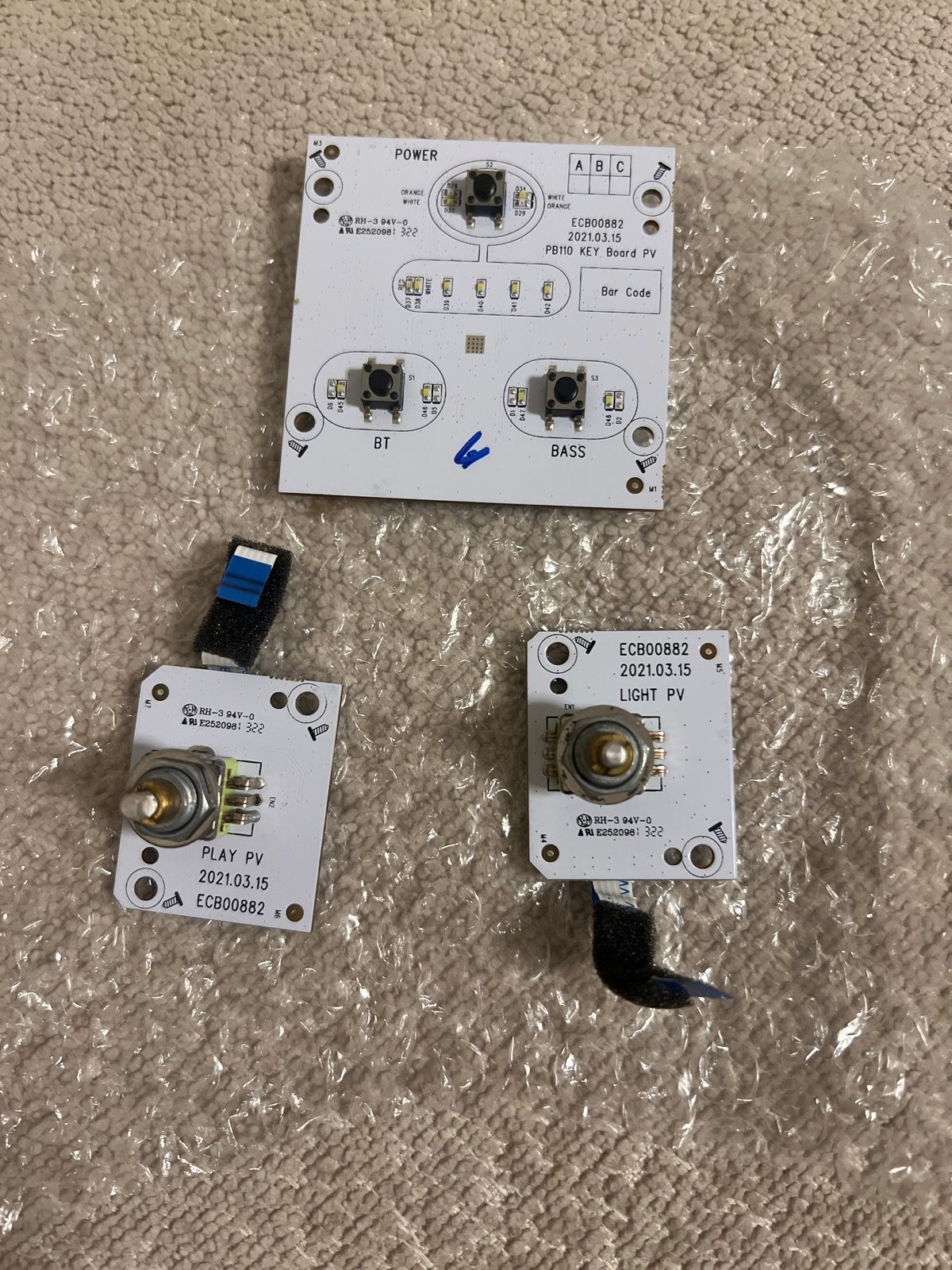 ECB00882 PCB's voor audio-apparatuur, PAS02745077, Ophalen of Verzenden, Nieuw