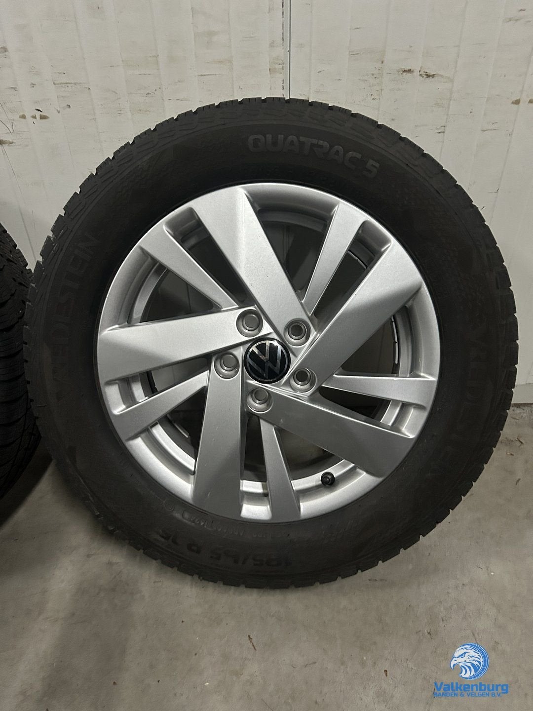 8mm! Originele VW Polo 6 2G AW Ronda 15 inch velgen 5x100 Al, Auto-onderdelen, Banden en Velgen, Gebruikt, 15 inch, -, -