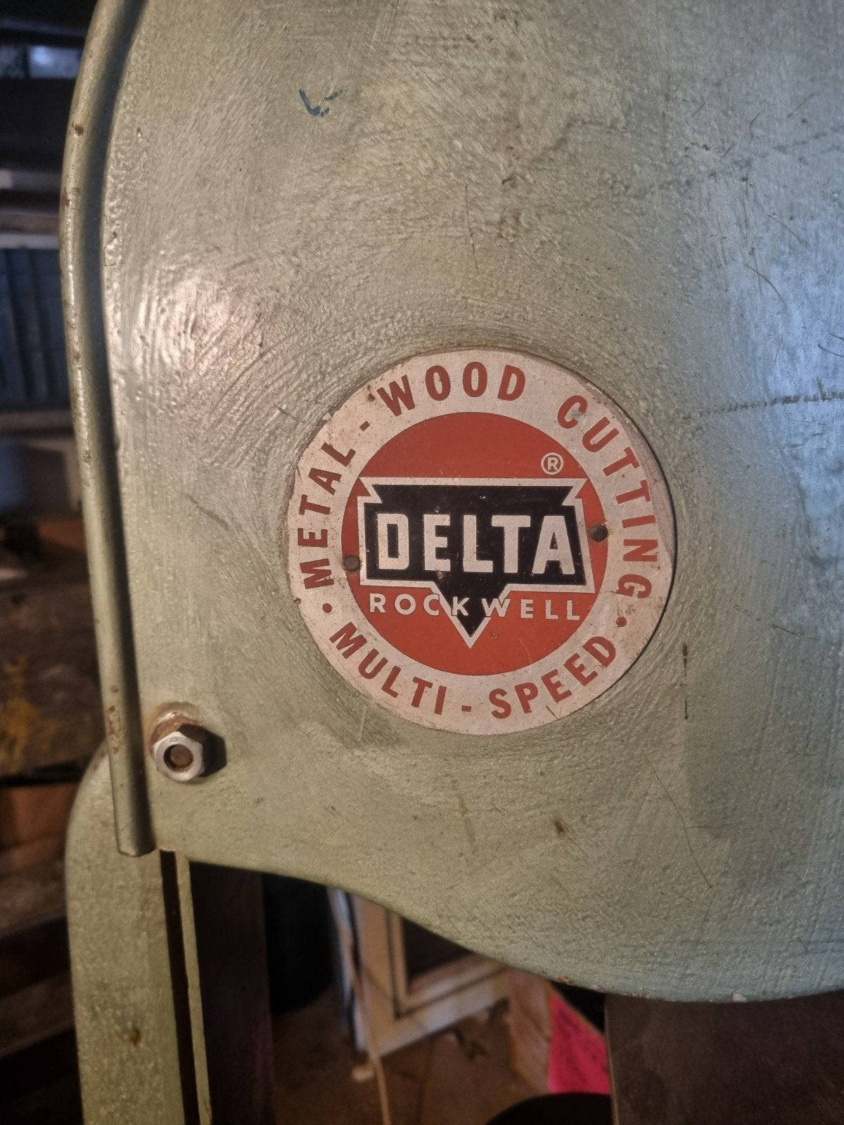 Delta Rockwell Lintzaag - Metaal & Hout, Doe-het-zelf en Verbouw, Gereedschap | Zaagmachines, Ophalen, Gebruikt, Delta Rockwell