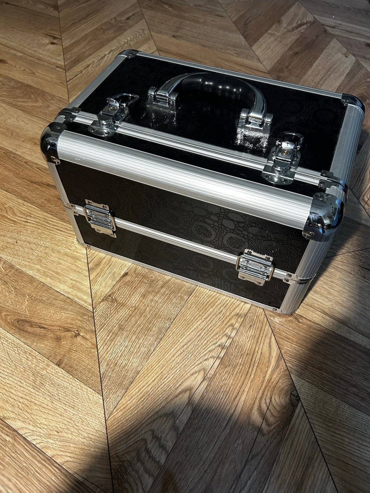 Beauty case - kappers koffer - nagel koffer, Ophalen, Zwart