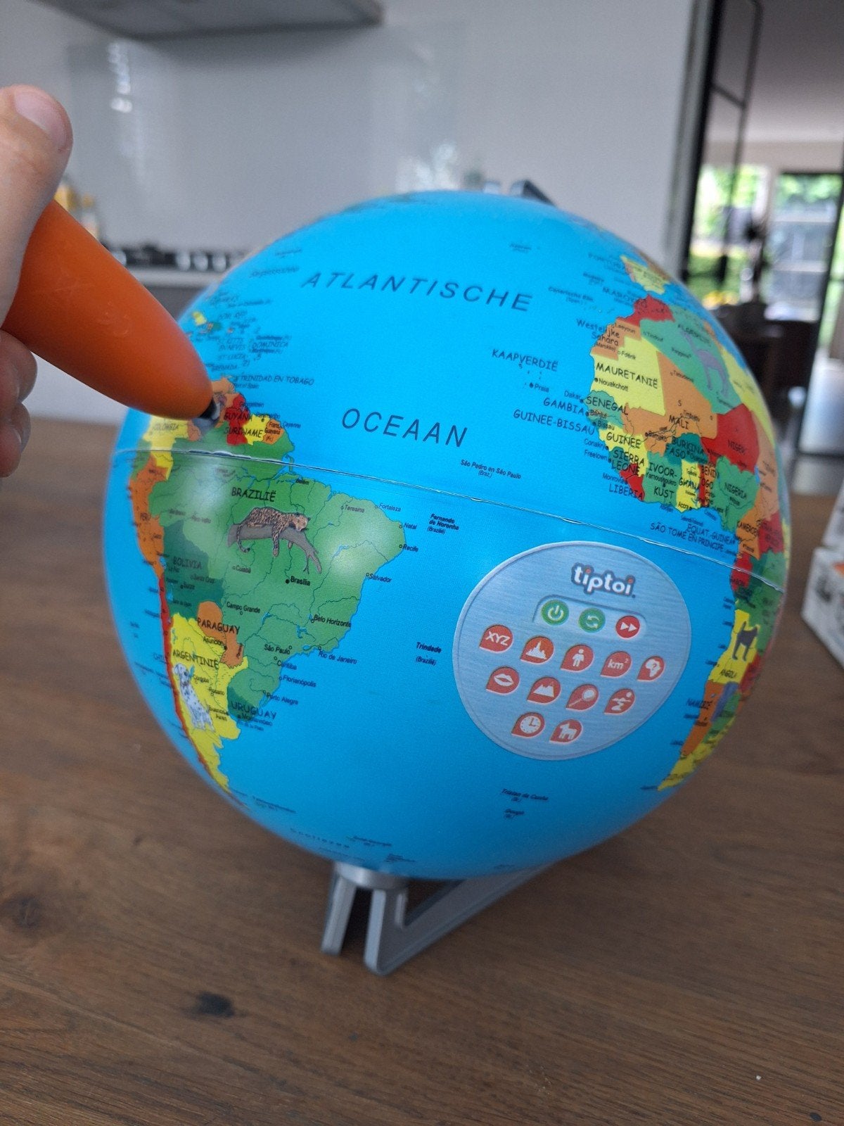 Tiptoi Interactieve Wereldbol (zonder pen), Ophalen of Verzenden