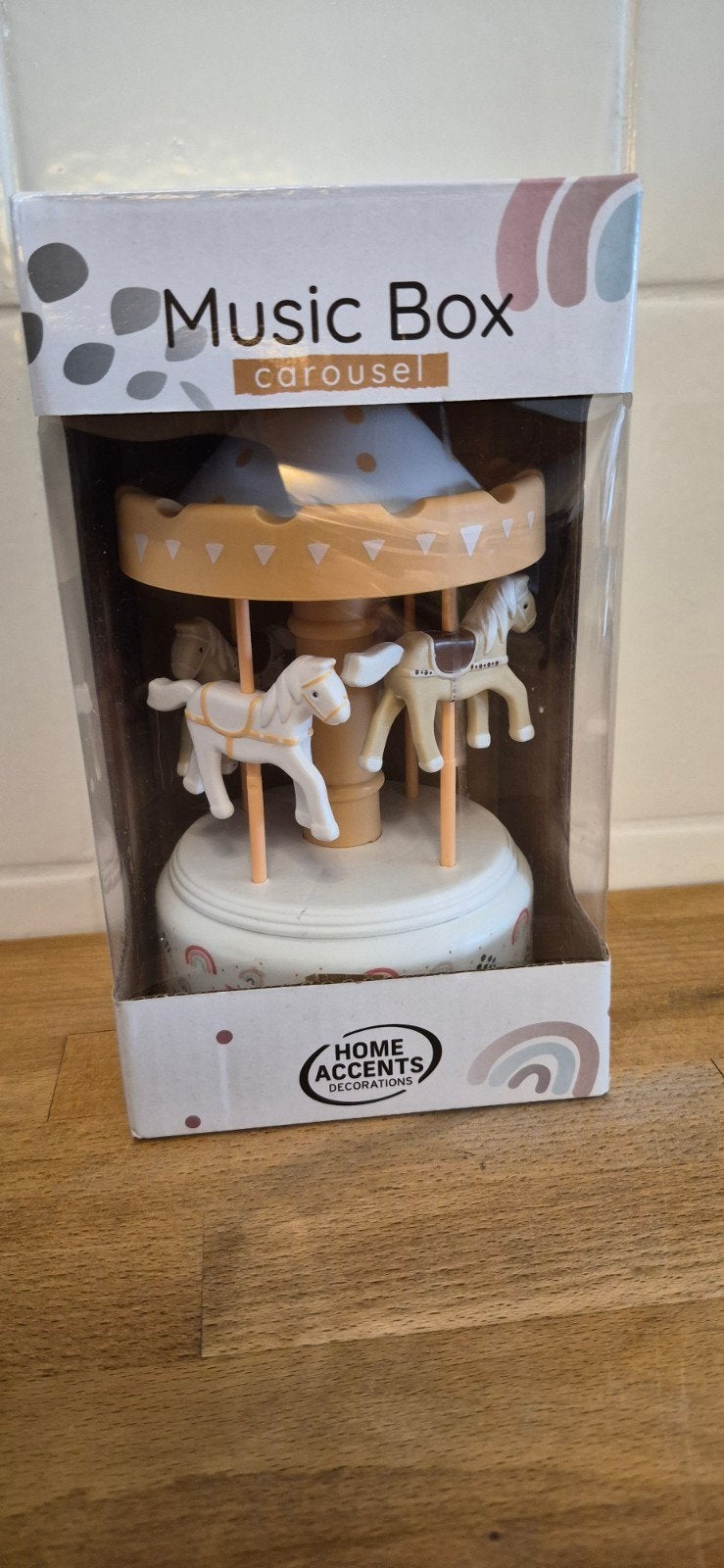 Muziekdoos Carrousel - Nieuw in doos, Ophalen of Verzenden, Nieuw, Overige typen, Met geluid