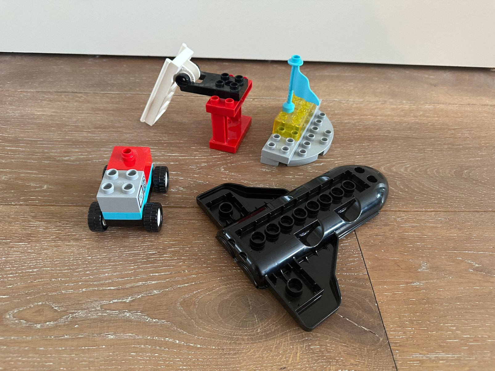 Duplo 10944 - onderdelen Space shuttle missie, Ophalen, Zo goed als nieuw, Duplo
