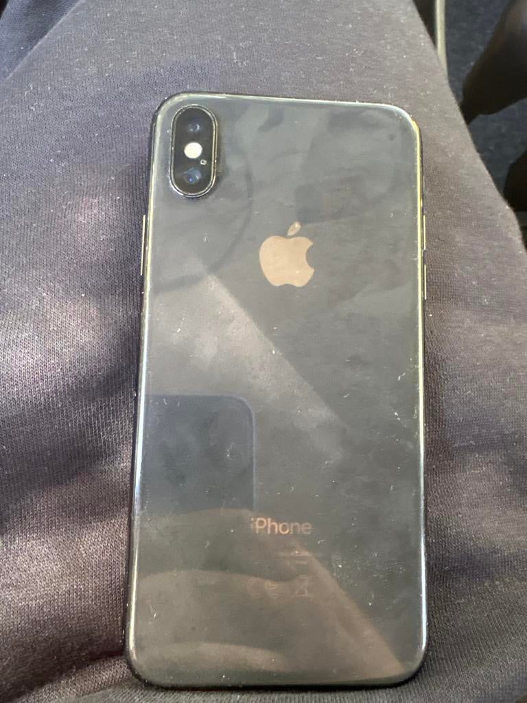 iPhone X 64GB - Zo goed als nieuw, Telecommunicatie, Mobiele telefoons | Apple iPhone, Zwart, Zo goed als nieuw, 64 GB, Zonder simlock