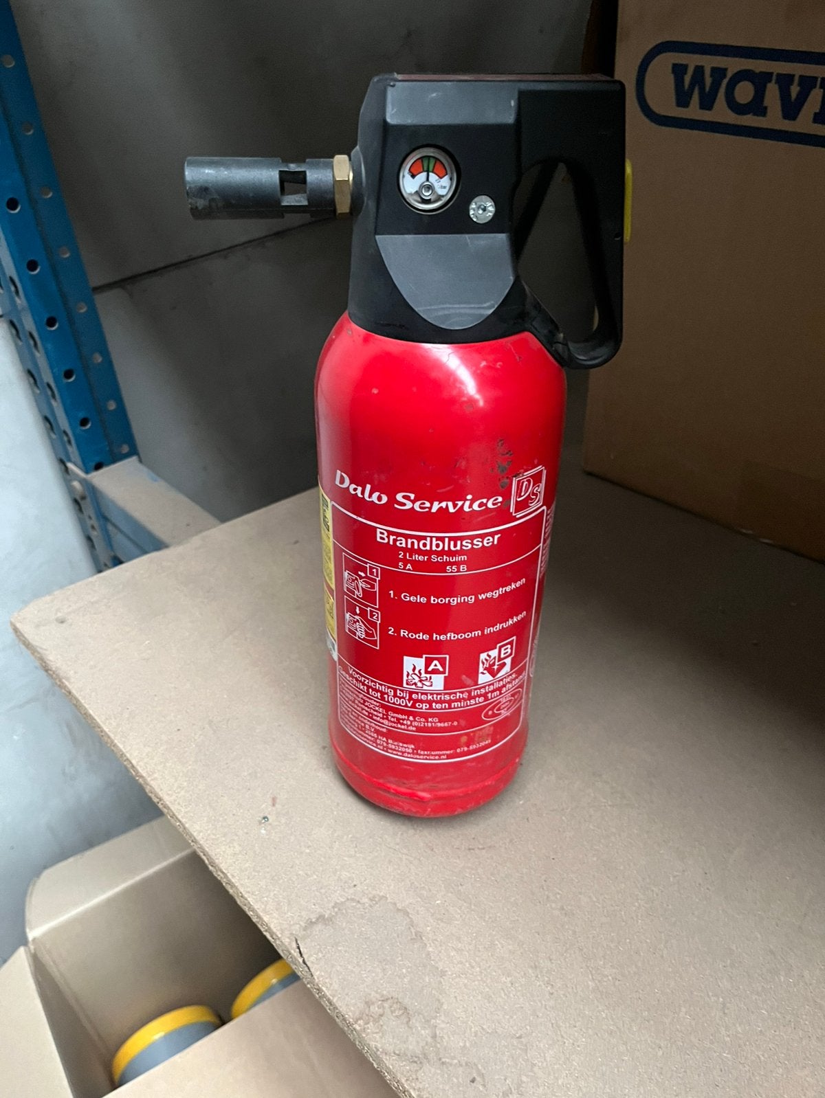 Schuimblusser 2kg, Ophalen, Zo goed als nieuw, Brandblusser