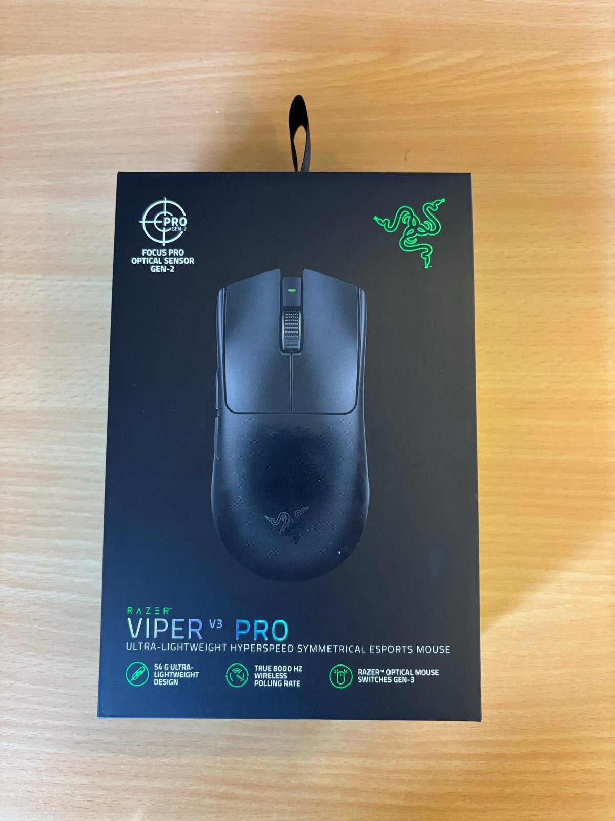 Razer Viper V3 Pro Draadloze Gaming Muis - Zo goed als nieuw, Computers en Software, Muizen, Rechtshandig, Muis, Gaming muis, Ophalen of Verzenden