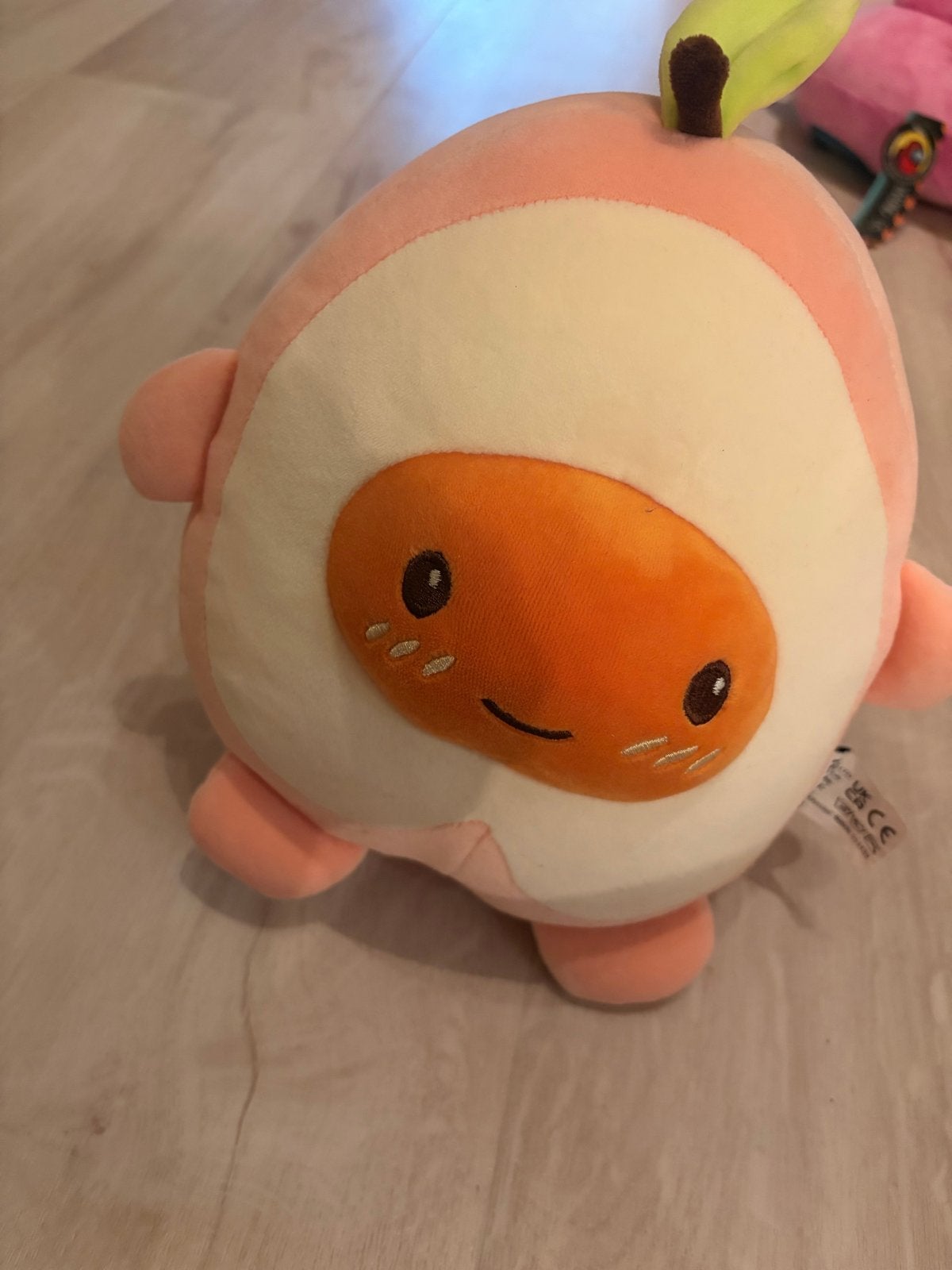 Roze avocado plush van KENJI, Overige merken, Overige typen, Ophalen of Verzenden, Zo goed als nieuw