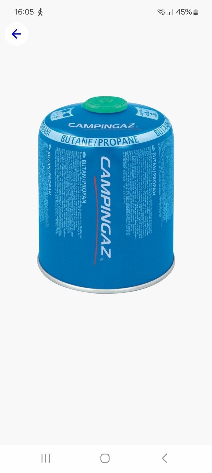 Campingaz Butaan/Propaan Gasfles - Nieuw, Caravans en Kamperen, Kampeeraccessoires, Ophalen, Nieuw