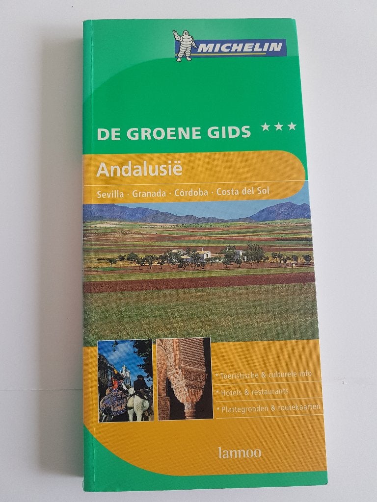 MICHELIN DE GROENE GIDS Andalusië, Boeken, Ophalen of Verzenden, Europa, Reisgids of -boek, Michelin
