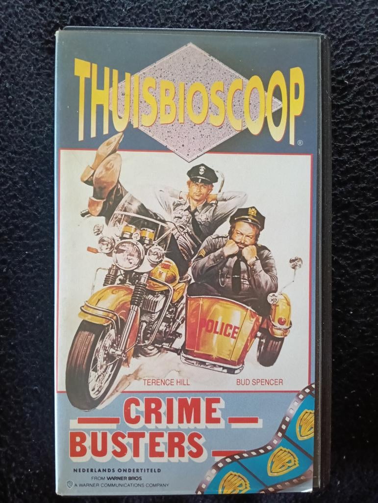 Crime Busters VHS, Vanaf 16 jaar, Ophalen of Verzenden, Zo goed als nieuw, Horror