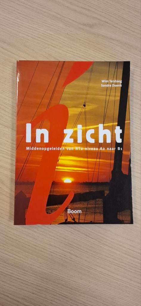 In Zicht A2 naar B1 studieboek - Zo goed als nieuw, Verzenden, Zo goed als nieuw, Overige niveaus, Alpha