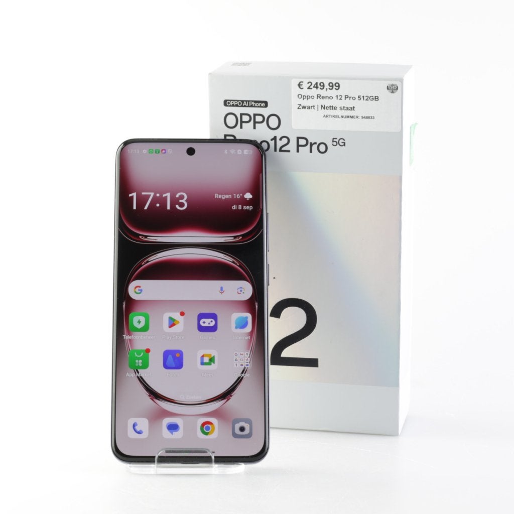 Oppo Reno 12 Pro 512GB Zwart | Nette staat, Oppo, Zo goed als nieuw, Support@oppo.com, No.18 Haibin Road
Wusha Village, Chang'an Town
Dongguan, Guangdong
China