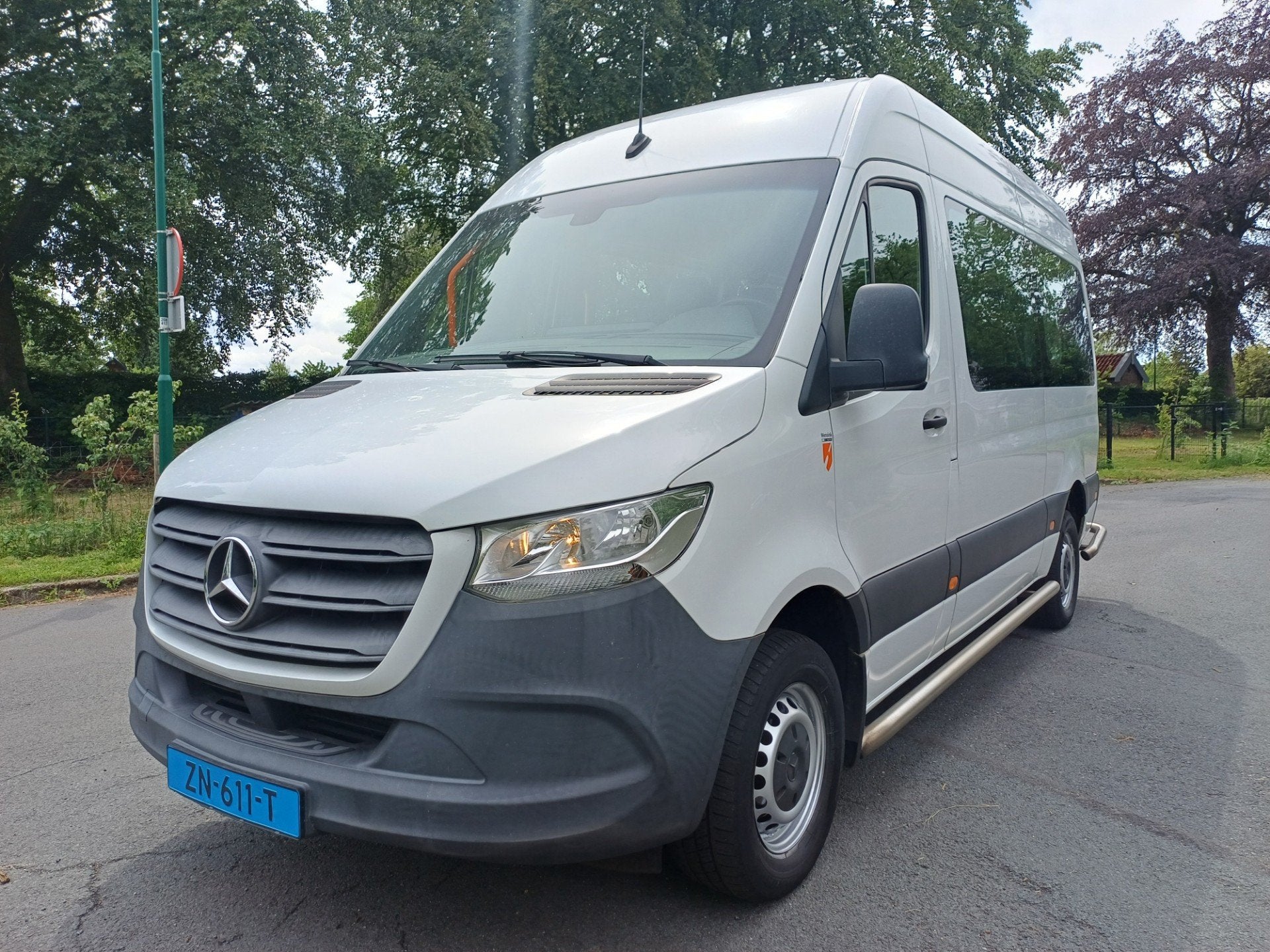 Mercedes-Benz Sprinter Tourer 314 CDI /311 CDI L2 366 AUTOMA, Auto's, Automaat, Gebruikt, 2000 kg, Wit