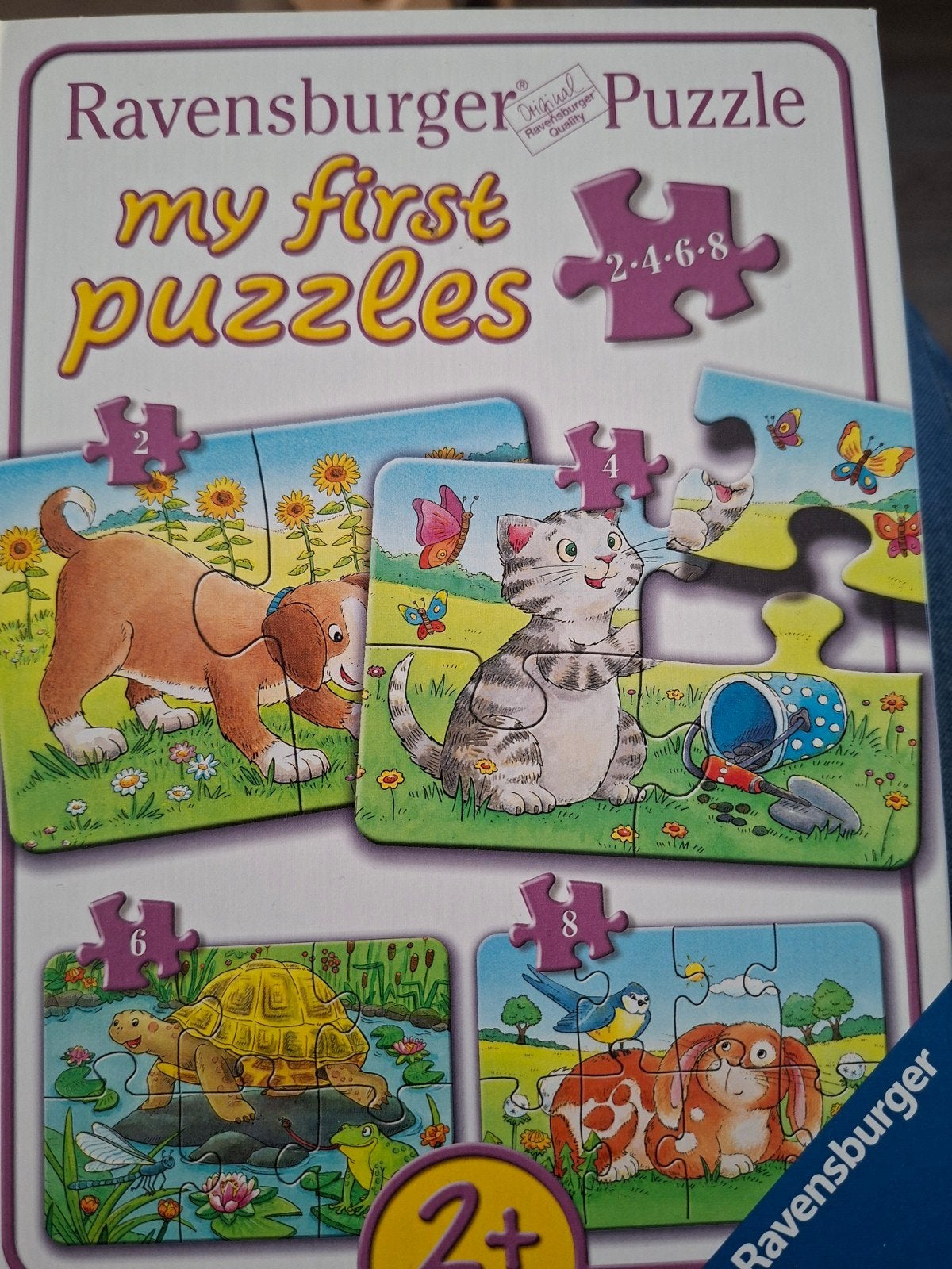 Gezocht kinderpuzzel 2-4-6-9 tot max 12 stukjes, Ophalen, Minder dan 10 stukjes, Zo goed als nieuw