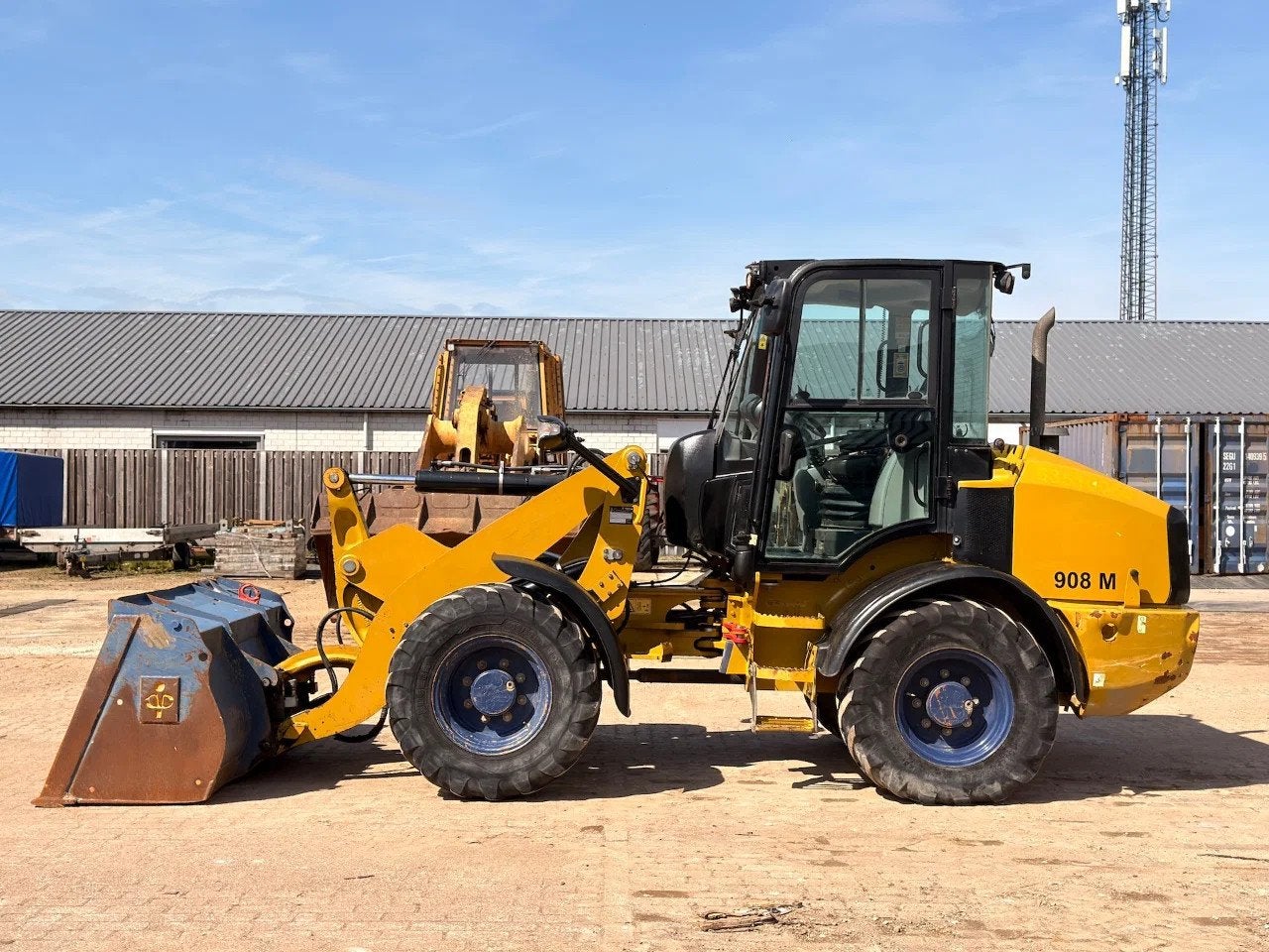 Caterpillar 908M Compact wheel loader (bj 2018), Wiellader of Shovel