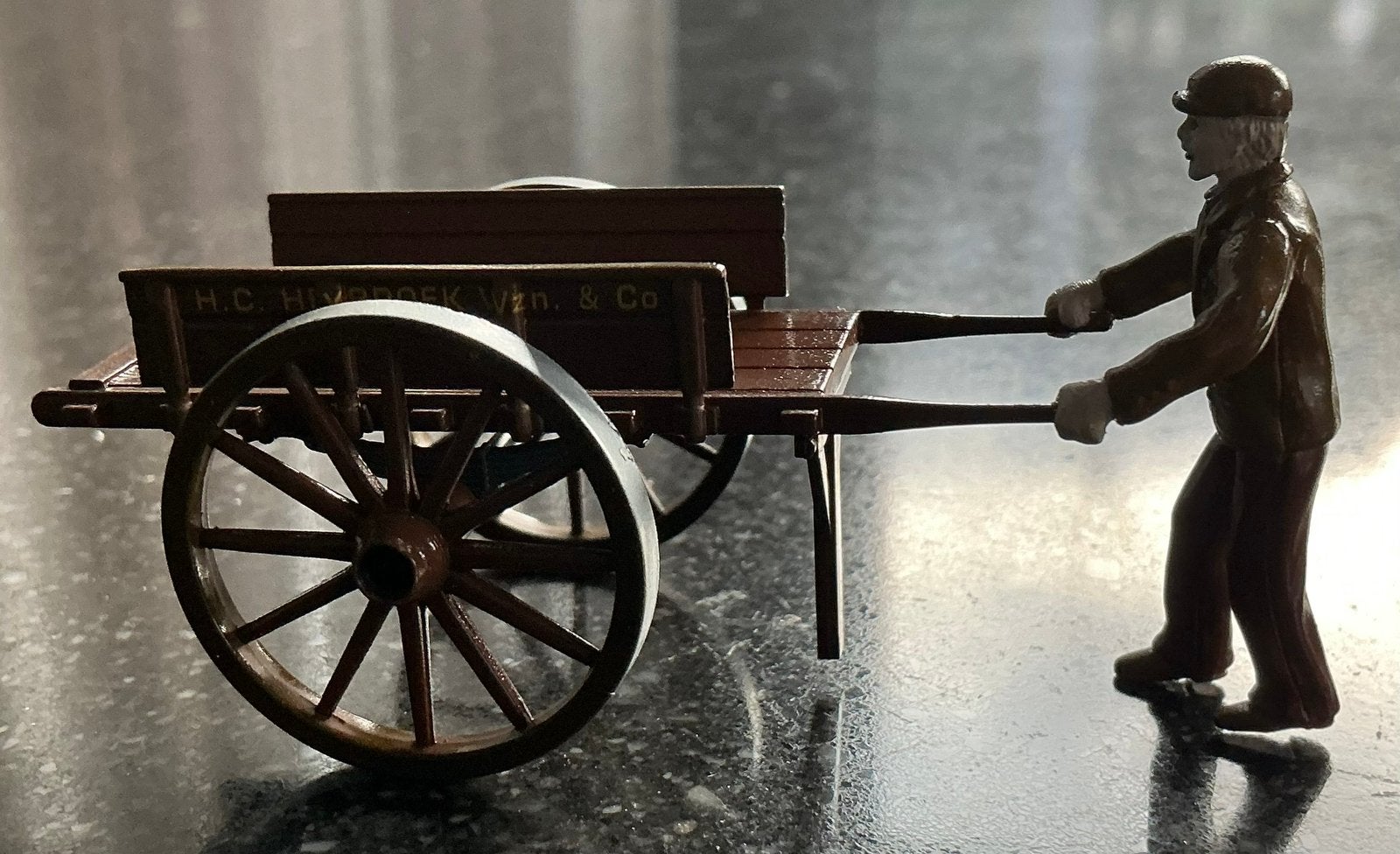 Technische Uni handkar miniatuur (1880-1990). NIEUW!, Overige merken, 1:50 of kleiner, Overige typen, Nieuw