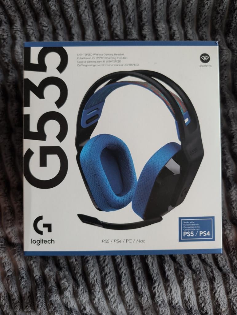 Logitech G535 Gaming Headset - Nieuwstaat, seal verbroken, Computers en Software, Headsets, Zo goed als nieuw, Over-ear, Draadloos
