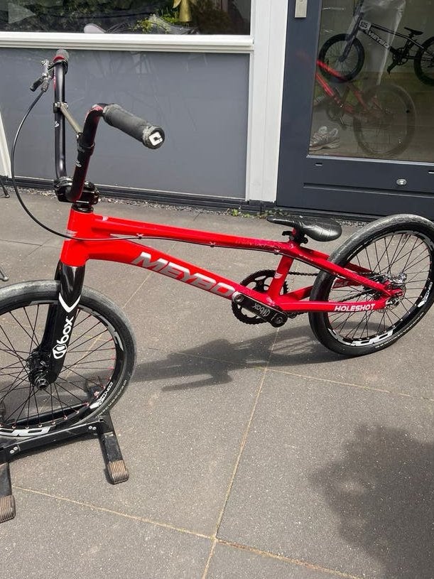 Meybo Holeshot BMX  Pro 22.5, Ophalen, Aluminium, Schijfrem, 16 tot 20 inch