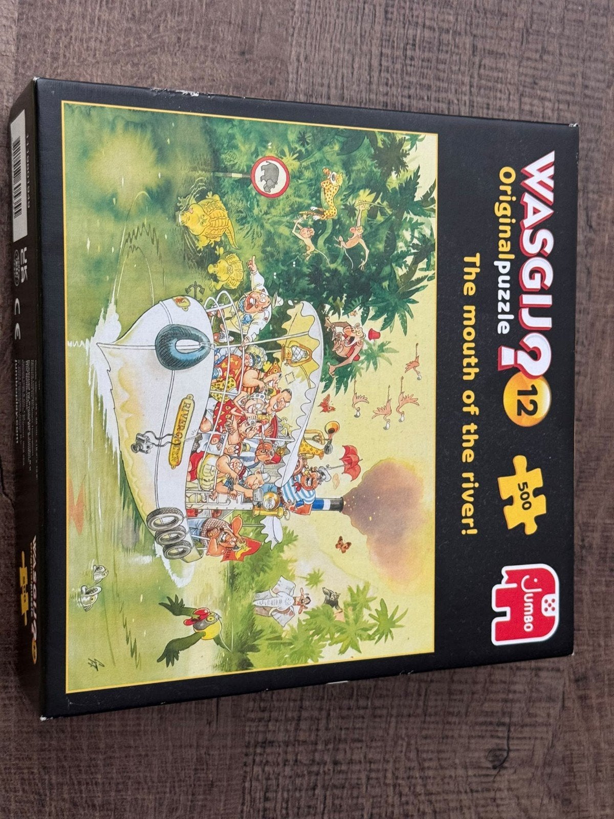 Wasgij Original 12: The Mouth of the River! (500 stukjes), Ophalen, Minder dan 500 stukjes, Gebruikt, Legpuzzel