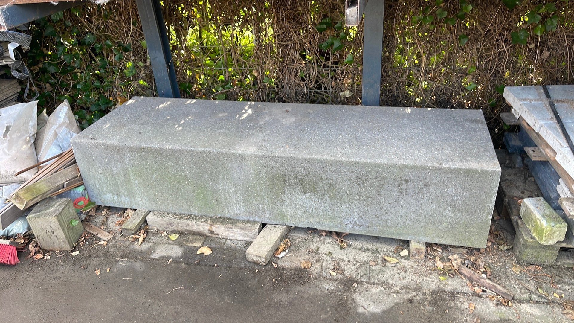 Schellevis  oud hollandse zitelement, Tuin en Terras, Ophalen, Gebruikt, Beton