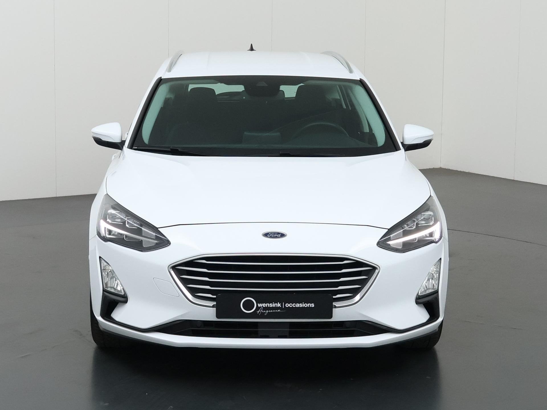 Ford Focus Wagon 1.0 EcoBoost Hybrid Trend Edition Business, Auto's, Stof, Gebruikt, Wit, Geïmporteerd