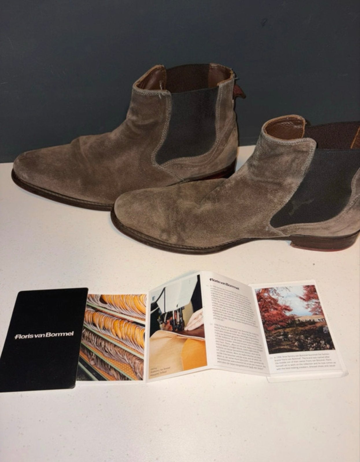 Floris van Bommel Chelsea boots - Maat 41.5, Ophalen of Verzenden, Gedragen, Bruin, Boots