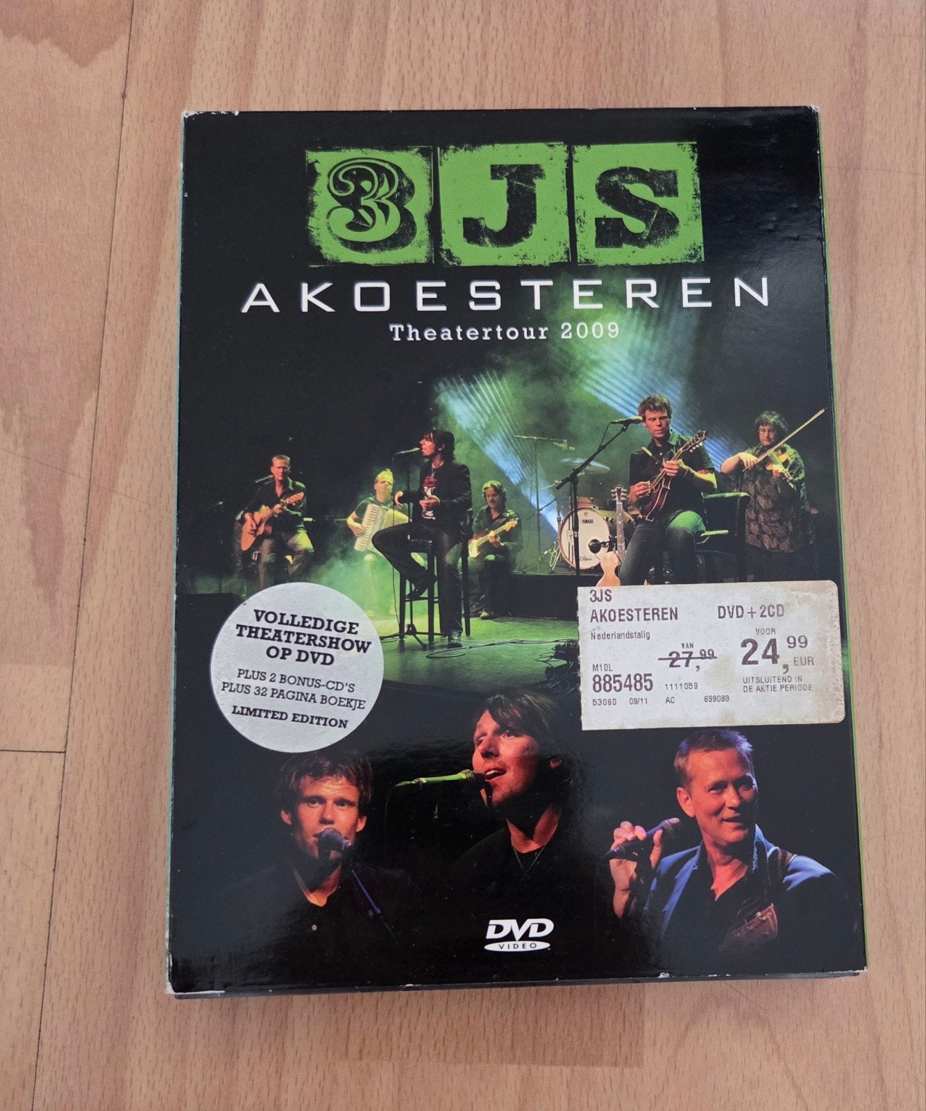 3J's - Akoesteren (+2 cd's), Alle leeftijden, Ophalen of Verzenden, Zo goed als nieuw
