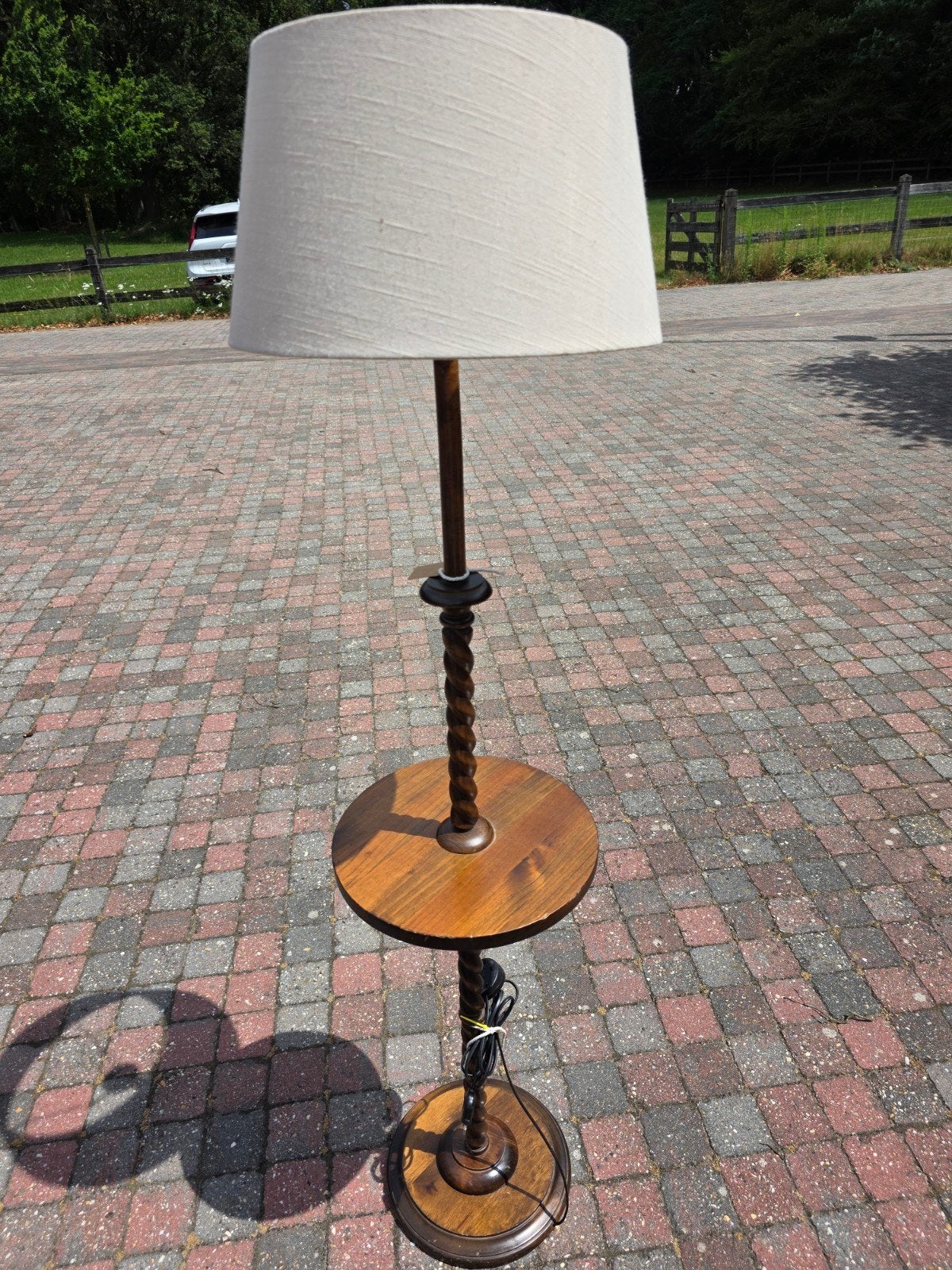 Vloer lamp (jaren 60), Ophalen