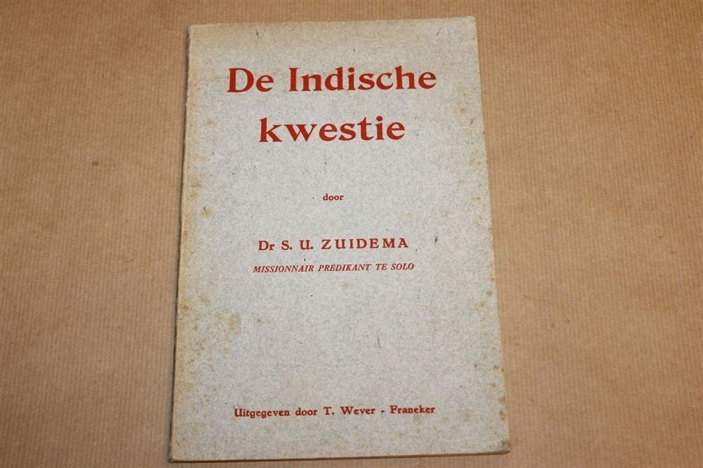 Indische Kwestie — Nederlands-Indie Politiek Geschrift 1947, Ophalen of Verzenden, Gelezen