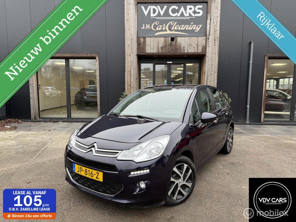 Citroen C3 1.2 PureTech Selection Clima | Cruise | Navi| LED, Auto's, Voorwielaandrijving, Gebruikt, Origineel Nederlands, Bedrijf