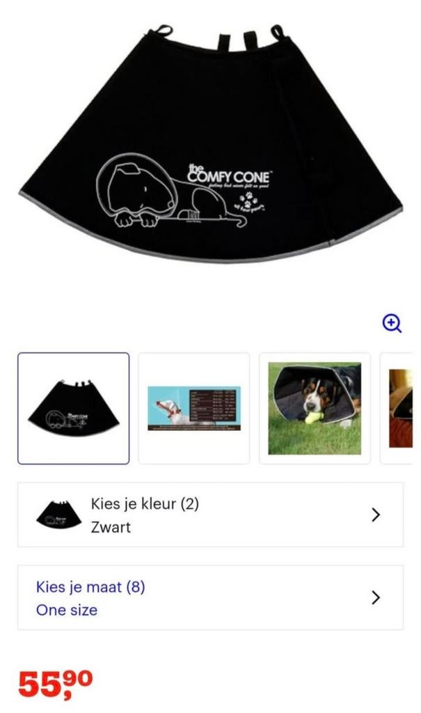 Comfy cone  hondenkraag hond, Dieren en Toebehoren, Ophalen of Verzenden