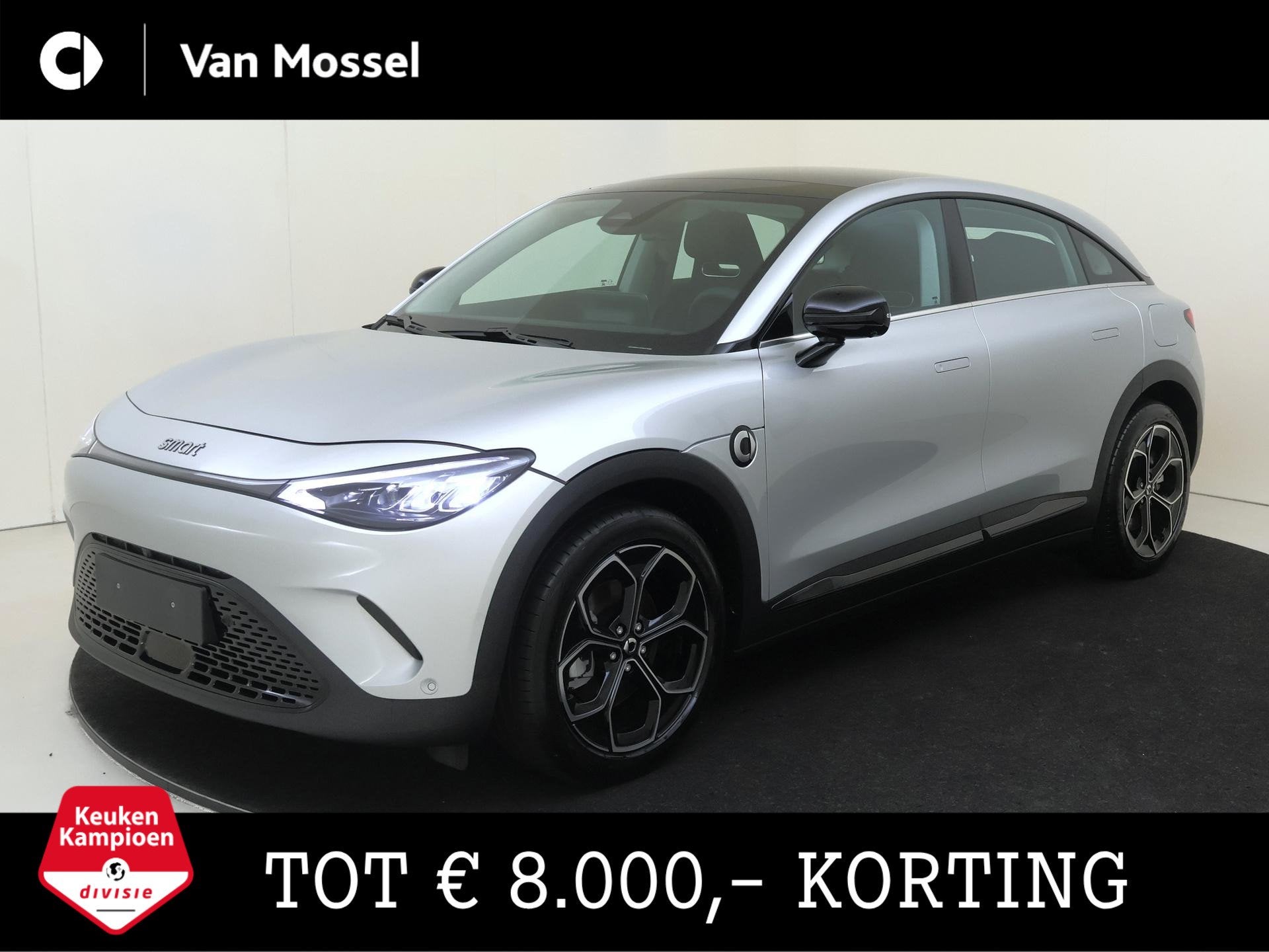 smart #3 Pro 49 kWh / Verwarmd-Stuurwiel / 360Graden-Camera, Auto's, Automaat, 1780 kg, Nieuw, #3