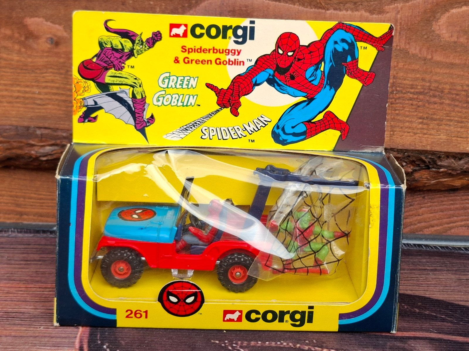 Corgi Spiderman, Ophalen of Verzenden, Gebruikt, Auto, Corgi