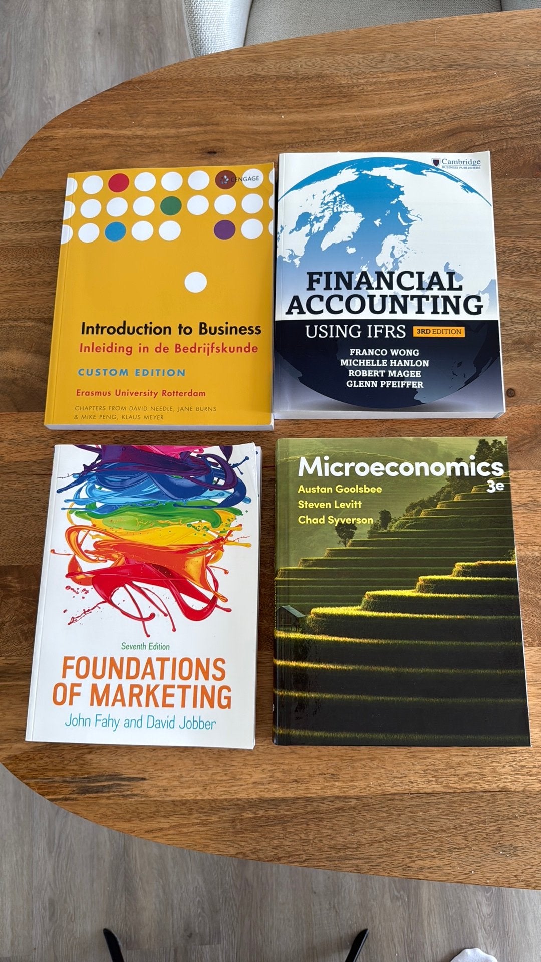 Boeken voor bedrijfskunde (EUR), Boeken, Studieboeken en Cursussen, Zo goed als nieuw, WO, Beta, Ophalen
