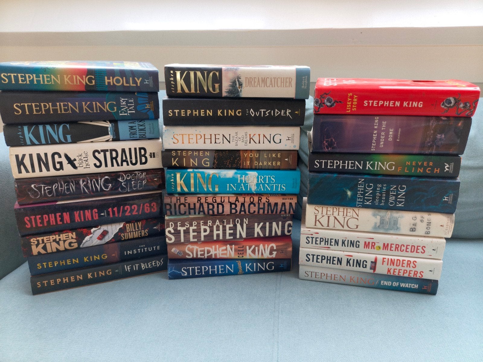 vrijwel alle Stephen Kings!, Ophalen, Gelezen
