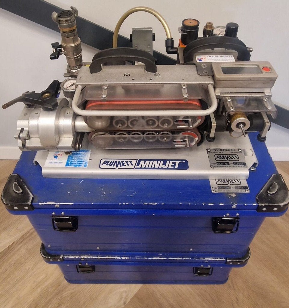 Plumett Minijet P02 Kabelinblaasmachine HMS - 2020, Ophalen