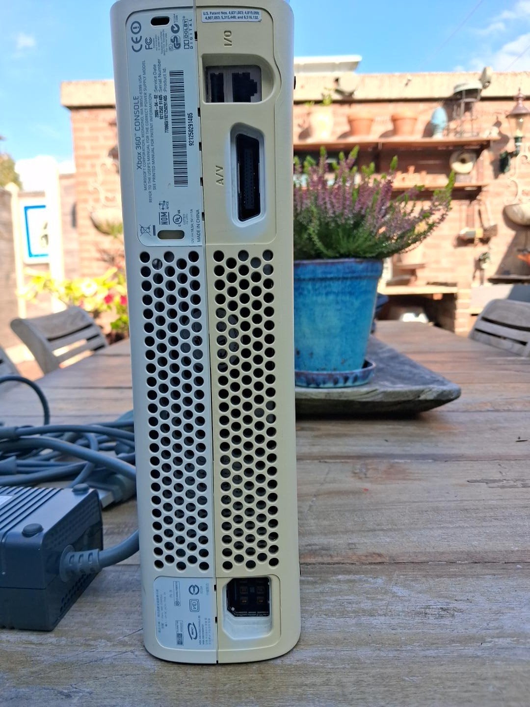 Xbox 360 Console met Voeding en Kabels, Gebruikt, 360 Pro of Premium, Zonder controller, 20 GB