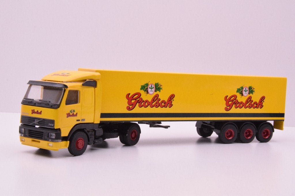 Volvo FH  '' Grolsch bier  ''  Lion Car, Ophalen of Verzenden, Gebruikt, Bus of Vrachtwagen, Lion Toys
