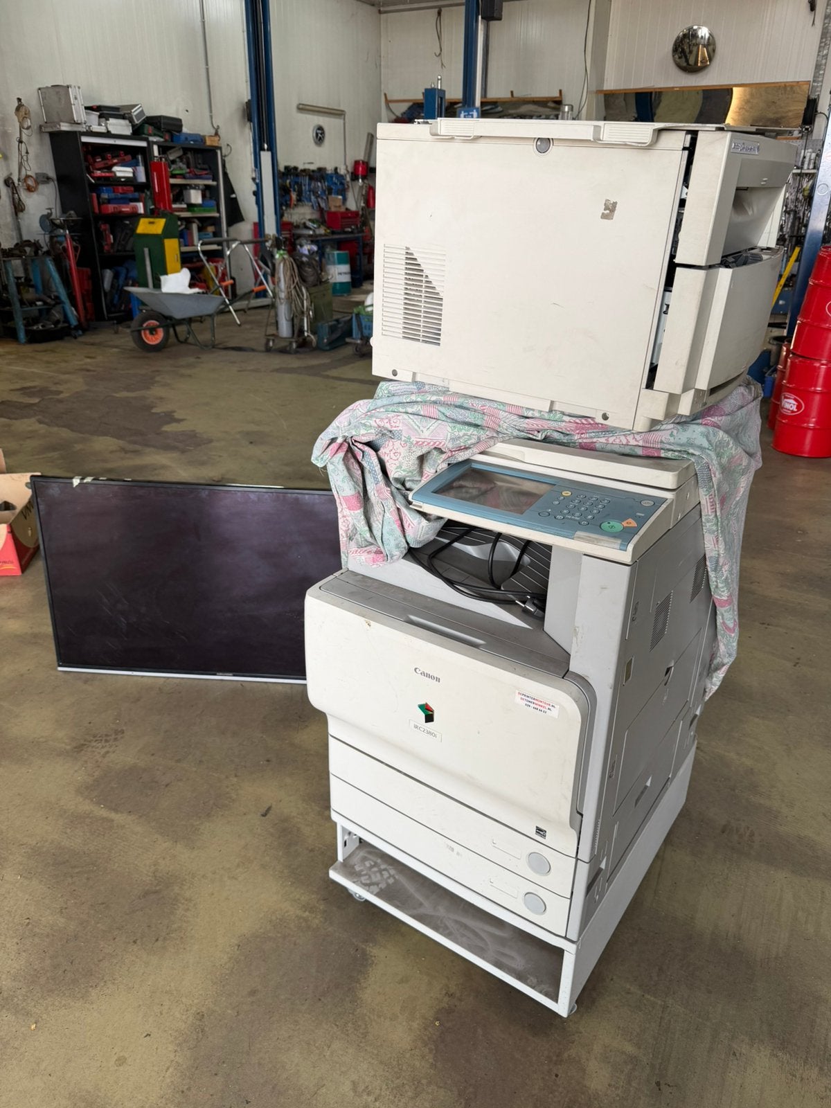 Printer, Ophalen, Gebruikt