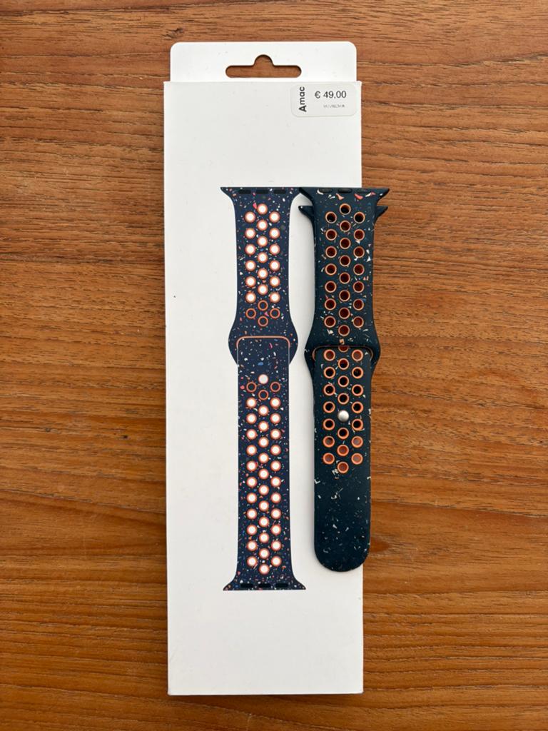 Apple Watch Nike band 46 M/L, Ophalen of Verzenden, Zo goed als nieuw, Bandje