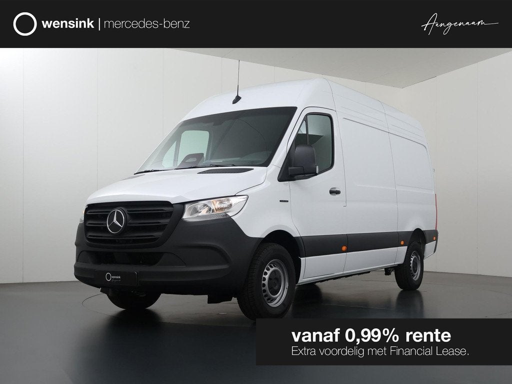 Mercedes-Benz eSprinter 314 L2 H2 PRO | 81kWh | 100% elektri, Auto's, Automaat, 81 kWh, Stoelverwarming, Zwart
